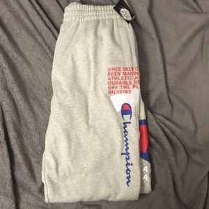 Champion sweatpants size medium